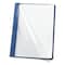 Smead Poly Report Cover, Tang Clip, Letter, 1/2" Capacity, Clear/Blue, PK25 87452 - alternate 6